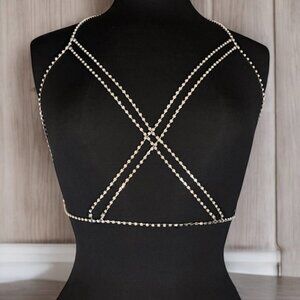 Full Rhinestone Body Chain